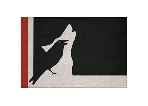 U24 Aufnäher Tahltan Indianer Fahne Flagge Aufbügler Patch 9 x 6 cm von U24