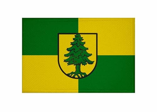 U24 Aufnäher Tann (Rhön) Fahne Flagge Aufbügler Patch 9 x 6 cm von U24