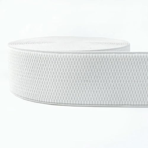 UANGLI 2 Meter 2,5–10 cm elastisches Band zum Nähen von Rock, Gürtel, Bundband, Gummibänder, DIY, Kleidung, Kleidungsstück, Nähzubehör von UANGLI