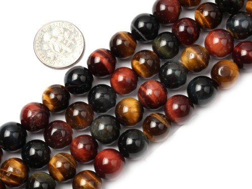 6 mm – 14 mm, abgestufte Facette, Tigerauge, 38,1 cm von UBJSFASASND