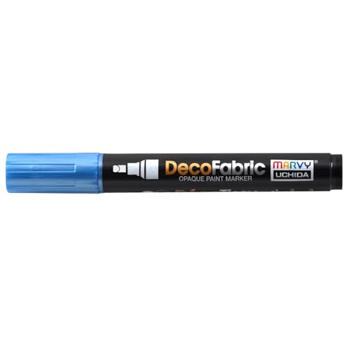 UCHIDA Decofabric Marker, 223-S, Perlblau, geruchlos, lichtecht von UCHIDA