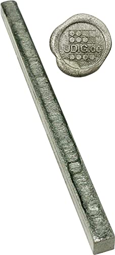 Herbin Siegellack Silber - Bank - 1 Stange, 22 cm Siegellackstange Banklack für brechende Siegel von UDIG