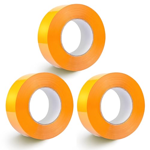 UESDU 3 Rollen Kreppband Malerband, 50m x 30mm Abklebeband Maler Klebeband Wasserfest Malerkrepp Goldband Abdeckband Masking Tape für Malerarbeiten und Dekoration von UESDU