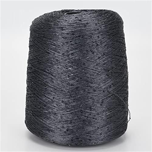 100g Paillettengarn mehrfarbiges Paillette Garn spezielles Paillettengarn Pailletten Beilaufgarn DIY-Hüte, Pullover, Schals A-1 von UGEFKMQ