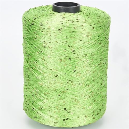 100g Paillettengarn mehrfarbiges Paillette Garn spezielles Paillettengarn Pailletten Beilaufgarn DIY-Hüte, Pullover, Schals A-30 von UGEFKMQ