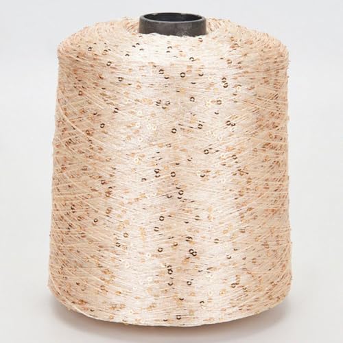 Gefärbtes Garn 100G Glitzergarn Paillettengarn Handhäkelgarn Stricken Kleidung Handarbeitsgarn Mit Pailletten Strickgarn Handarbeitspailletten 1Pc A-6 von UGEFKMQ