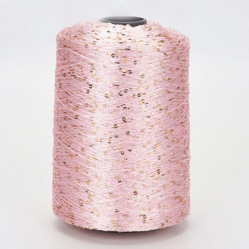 Pailletten-Garn Strickgarn 100G Glitzergarn Paillettengarn Handhäkelgarn Stricken Kleidung Handarbeitsgarn Mit Pailletten Strickgarn Handarbeitspailletten 1Pc A-8 von UGEFKMQ