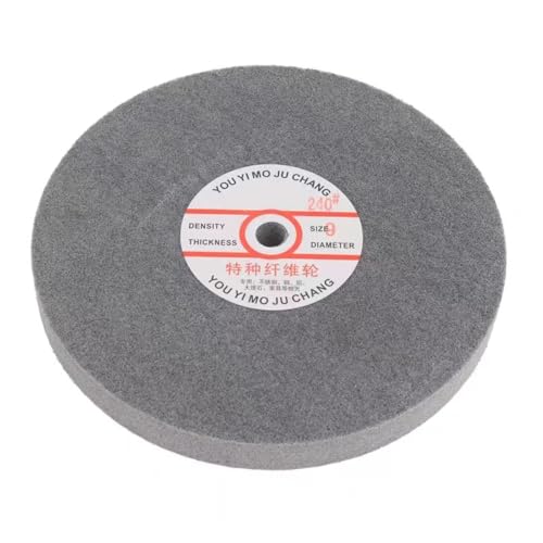 Spezialfaser-Polierscheibe, Nylon-Blatt, Vliesstoff, Zeichnung, Schleifen, Polierscheibe, 250 x 25 mm, 5P, 7P, 9P, 12P(120,250x25mm 5P) von UGLYAF