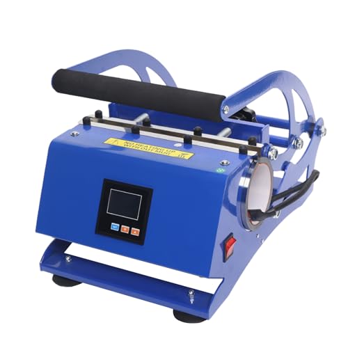 6-in-1 Becherpressmaschine 500W Heißpresse, Tassenpresse Maschine Hitzepresse Maschine Transferpresse DIY Keramik Glas, Digitaler Bildschirm mit Tastenbedienung von UHDUIG