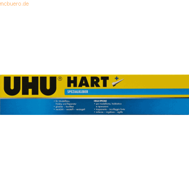 5 x Uhu Kunststoffkleber / Modellbaukleber Hart Tube 125g von UHU