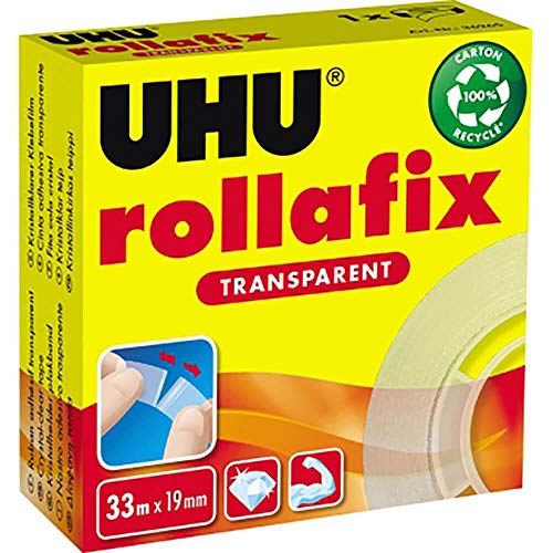 UHU 36265 Klebeband rollafix kristallklar von UHU