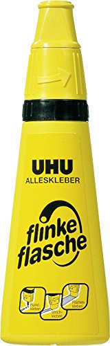 UHU Alleskleber flinke flasche, lösemittelhaltig, 90 g 46315 von UHU