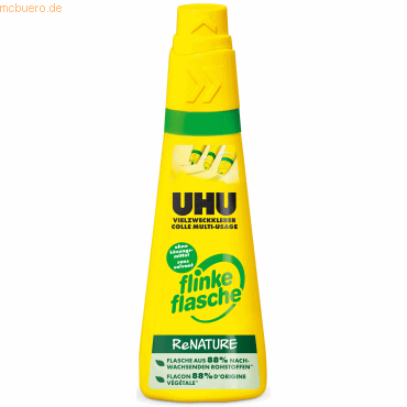 UHU Vielzweckkleber flinke Flasche lösungsmittelfrei 100 g von UHU