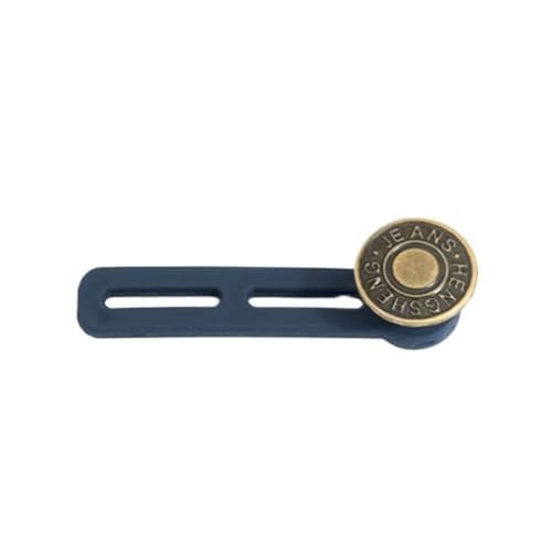 UIJIQX 10/5/1 Stück Metall-Knopfverlängerung für Hosen, Jeans, freies Nähen, verstellbar, einziehbar, Taillenverlängerung, Knopf-Bund-Expander (A-4, 5 Stück) von UIJIQX