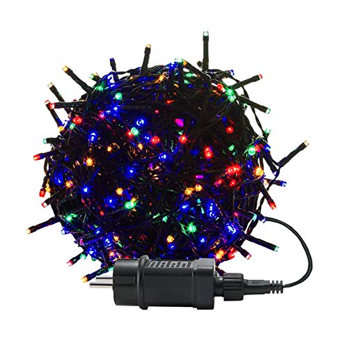 UISEBRT 100m 1000 LED Lichterkette Außen Innen Dekoration für Weihnachten, Ostern, Halloween, Hochzeit, Party, mit 8 Leuchtmodi, Wasserdicht IP44 (100m 1000LED, Bunt) von UISEBRT