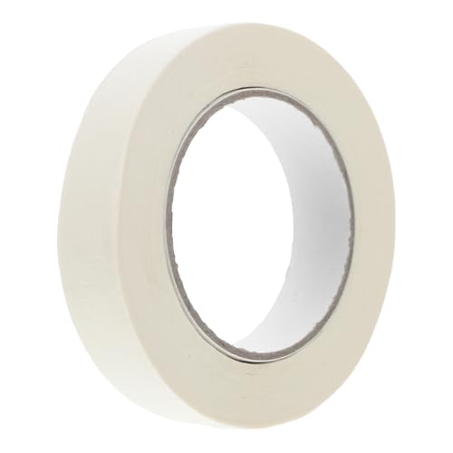 UKCOCO 1 Rolle Abdeckband Klebeband Für Maler Auto Klebeband Abdeckbänder Bemalen Malerbedarf Diy Art Tapes Autolackband Klebebänder Papierbänder Abdeckpapier Strukturiertes Papier Beige von UKCOCO