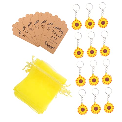 UKCOCO 12 Sätze Teiliges Sonnenblumen Schlüsselanhänger mit Baumwollbeuteln Sommer Party Gastgeschenke Bunte Schlüsselanhänger Dekoration für Geburtstag Hochzeit Kindergeburtstag UKCOCO 12 Sätze Teiliges Sonnenblumen Schlüsselanhänger mit Baumwollbeuteln Sommer Party Gastgeschenke Bunte Schlüsselanhänger Dekoration für Geburtstag Hochzeit Kindergeburtstag von UKCOCO