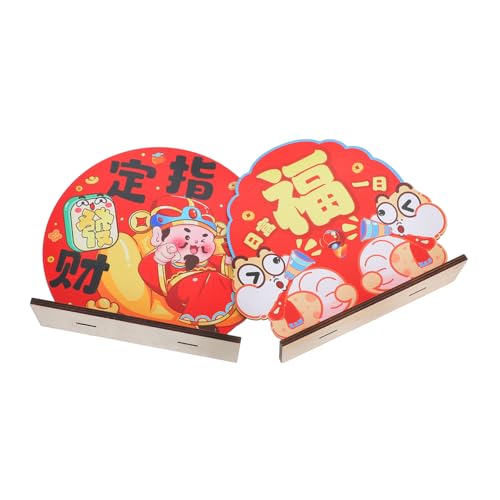UKCOCO 2 Stück Jahr Der Schlangen-Ornamente Silvester-tischdekoration Chinesische Fu-verzierung Frühjahrsfestdekoration Chinesische Neujahrsdekorationen Neujahrstischdekorationen Hölzern UKCOCO 2 Stück Jahr Der Schlangen-Ornamente Silvester-tischdekoration Chinesische Fu-verzierung Frühjahrsfestdekoration Chinesische Neujahrsdekorationen Neujahrstischdekorationen Hölzern von UKCOCO