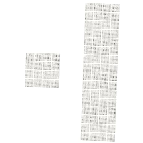 UKCOCO 5 Sätze Diamantmalerei Diamantmalerei Etiketten Sticknummern Für Den Briefkasten Maschine Klares Papier Band Zahlen Doppelt Markierungszubehör Aufkleber 20 Stück * 5 von UKCOCO