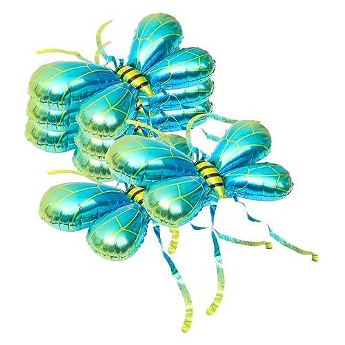 UKCOCO 5 Stück Flügel Für Partyballons Geburtstag Luftballons Dekorationen Flügel Ballons Bienenflügelballon Zubehör Groß Geformt Farben Blau Blue Aluminiumfolie UKCOCO 5 Stück Flügel Für Partyballons Geburtstag Luftballons Dekorationen Flügel Ballons Bienenflügelballon Zubehör Groß Geformt Farben Blau Blue Aluminiumfolie von UKCOCO