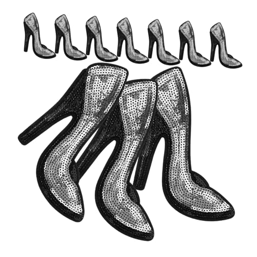UKCOCO 5Paare Dekorative Gestickte Applikationen für Kleidung Hochwertige Patches für High Heels und Taschen zum Reparieren und Verzieren von Jeans Röcken und Rucksäcken UKCOCO 5Paare Dekorative Gestickte Applikationen für Kleidung Hochwertige Patches für High Heels und Taschen zum Reparieren und Verzieren von Jeans Röcken und Rucksäcken von UKCOCO