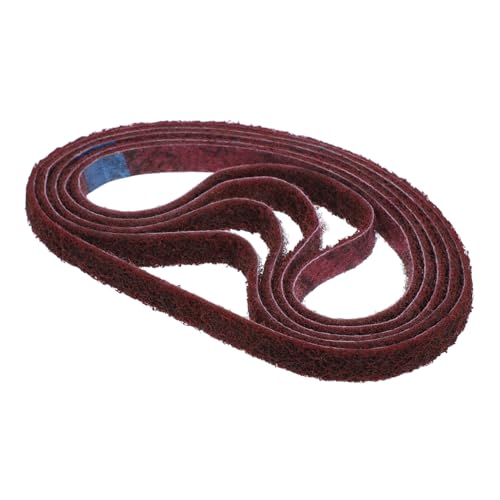 UKCOCO 5st Schleifband Bandschleifer Werkzeuge Zum Polieren Von Steinen Nylon Brown von UKCOCO