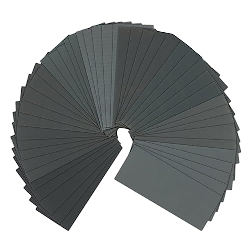 UKCOCO 90 Stück 400 3000 Sandpapier schleifpapier san disc schmirgelpapier set sanding paper Deckel Vakuum Bausatz Schwamm Trockenbau Detail Sandkasten Block Maschine Schwimmbad Ultra da von UKCOCO