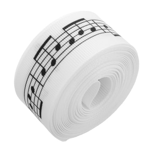 UKCOCO Musikband Zum Verpacken Von Geschenken, 4,5 M Band Für Geburtstags-, Weihnachts- Und Partydekorationen, Musiknotenband Zum Verpacken Von Geschenken UKCOCO Musikband Zum Verpacken Von Geschenken, 4,5 M Band Für Geburtstags-, Weihnachts- Und Partydekorationen, Musiknotenband Zum Verpacken Von Geschenken von UKCOCO