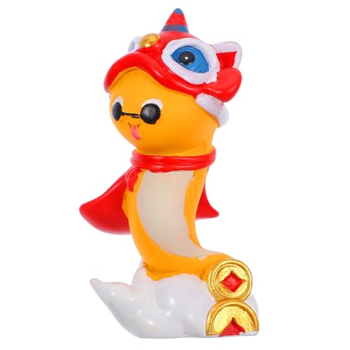 UKCOCO Ornamente Schlangendekorationen Mini-schlangenfiguren Zum Chinesischen Neujahr Schlangenfigur Für Das Neue Jahr Chinesisches Neujahrsschlangenornament Harz UKCOCO Ornamente Schlangendekorationen Mini-schlangenfiguren Zum Chinesischen Neujahr Schlangenfigur Für Das Neue Jahr Chinesisches Neujahrsschlangenornament Harz von UKCOCO