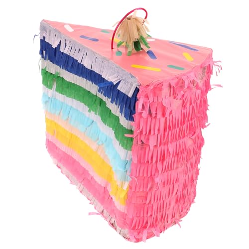 UKCOCO Pinata Für Kindergeburtstag Kreative Kuchenform Hängende Partydekoration Pinata Für Feierlichkeiten Und Feste Für Geburtstagsfeiern UKCOCO Pinata Für Kindergeburtstag Kreative Kuchenform Hängende Partydekoration Pinata Für Feierlichkeiten Und Feste Für Geburtstagsfeiern von UKCOCO