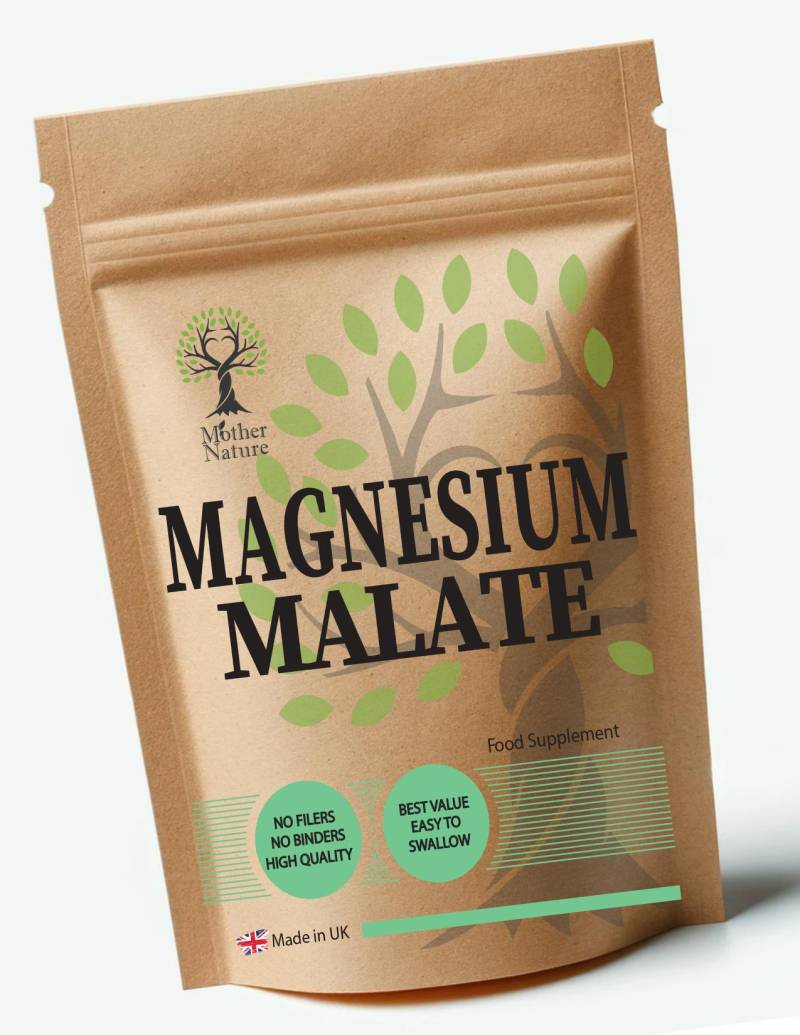 Magnesium Malat Kapseln 650 Mg Sauberes Umweltfreundliche Beste Vegan Ergänzungen Ganzheitliche Gesundheit von UKmotherNature