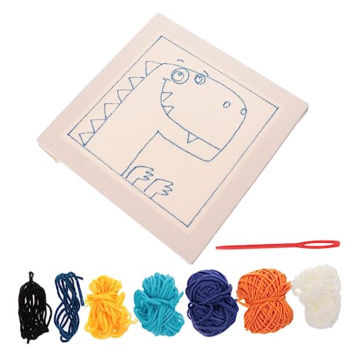 1 Set Handgemachtes Kunsthandwerk Stickzubehör Sticksets Für Erwachsene Häkelset Für Kinder Handstickset DIY Zubehör Stickwerkzeuge Handgefertigte Stickmaterialien ULDIGI von ULDIGI