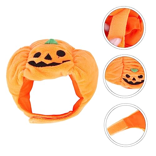 ULDIGI 1 Stück Halloween Haustierhut Halloween Haustier Partyhut Kürbiskappe Halloween Baumkostüm Für Hund Welpe Halloween Hut Haustier Halloween Hut Welpen Outfits Halloween von ULDIGI