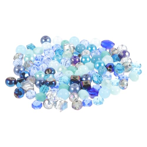 ULDIGI 1 beads for bracelets kristallperlen Perlenarmband mitgebsel fussball schmuck machen kleine lose Perlen zarte Acrylperlen Lose Perlen basteln kleine Perlen Acrylperlen Masse Blue von ULDIGI