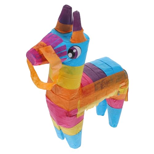 ULDIGI 1stk Piñata Pinata-spielzeug Kinder Mini-spielzeug Kaninchen Kleinkind Draußen Spielzeug Süßigkeitenspielzeug Tierwelt Hasenspielzeug Mini-pinata-gefälligkeiten Elf Papier Colorful von ULDIGI