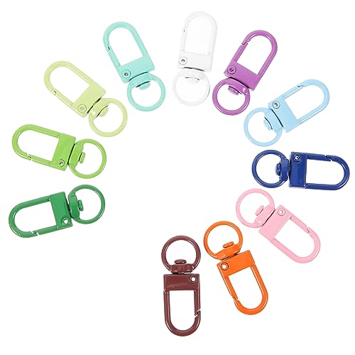 ULDIGI 20Stücke Rotierbare Schnallenringe Multifunktionale Schlüsselschnallen für Taschen Rucksäcke und DIY Handwerk Karabiner für Projekte und Zubehör ULDIGI 20Stücke Rotierbare Schnallenringe Multifunktionale Schlüsselschnallen für Taschen Rucksäcke und DIY Handwerk Karabiner für Projekte und Zubehör von ULDIGI
