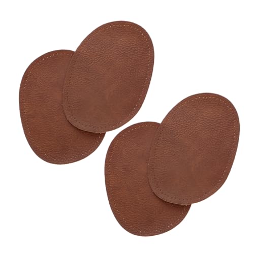 ULDIGI 2Paare Ovale Ellenbogenflicken PU Vorgestanzte Nadellöcher für Einfache Anbringung für Hosen Pullover und DIY Kleidungsreparaturen Bequemer Schutz und Glatte ULDIGI 2Paare Ovale Ellenbogenflicken PU Vorgestanzte Nadellöcher für Einfache Anbringung für Hosen Pullover und DIY Kleidungsreparaturen Bequemer Schutz und Glatte von ULDIGI