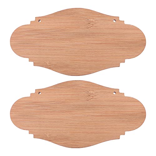 ULDIGI 2pcs Unvollendete Holz Hängende Zeichen Home Decor Diy-projekte Handwerk Holz Plaketten von ULDIGI