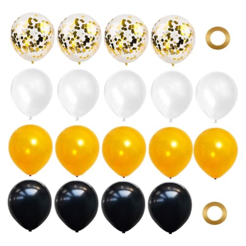 ULDIGI Pailletten Latexballons Set Mit 100 Stück Verschiedenen Farben Perfekte Geburtstagsfeier Deko Luftballons Für Kreative Formen Und Stimmungsvolle Ballonlichter von ULDIGI