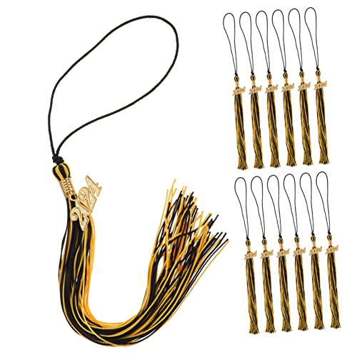 ULDIGI Quastens Party Abschluss Charms Tassel Akademische Quasten Graduation Tassels für Abschlussquasten Golden Crafts Doktor Cap Ceremonies Date Abschlusskappe with Jewelry Making Grad von ULDIGI