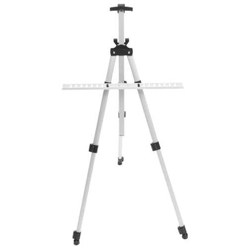 ULDIGI klappbare Staffelei tripod terassenliege eine staffelei easel Willkommensschildständer Staffeleiständer zum Ausstellen Staffelei steht für Schild Whiteboard-Ständer ，PP， von ULDIGI