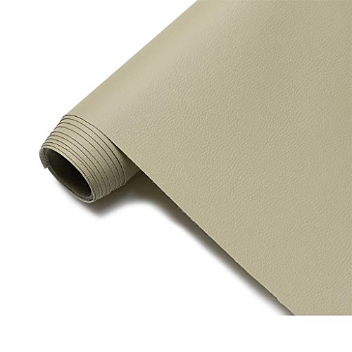 Weiches Kunstleder Polsterstoff Möbelstoff Dekostoff PU Lederfolie Für Polster Geeignet Möbel Küchenschränke Wand Sofa Leder Reparatur Meterware 160cm Breit(Colour: Dark coffee,Size: 100x160cm/39.4x63 von ULEZUAR