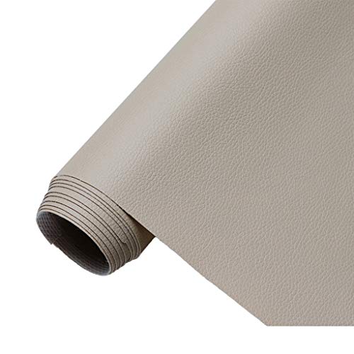 Weiches Kunstleder Polsterstoff Möbelstoff Dekostoff PU Lederfolie Für Polster Geeignet Möbel Küchenschränke Wand Sofa Leder Reparatur Meterware 160cm Breit(Colour: Dark coffee,Size: 100x160cm/39.4x63 von ULEZUAR