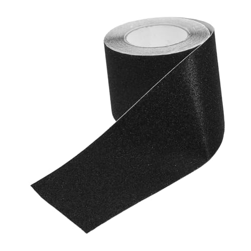 ULTECHNOVO 1 Rolle Rutschfestes Klebeband Treppengriffe Rutschfest Griffleisten Rutschfeste Streifen Anti-rutsch-band Griptape Für Treppen Anti-rutsch-streifen Für Außentreppen Black Pvc von ULTECHNOVO