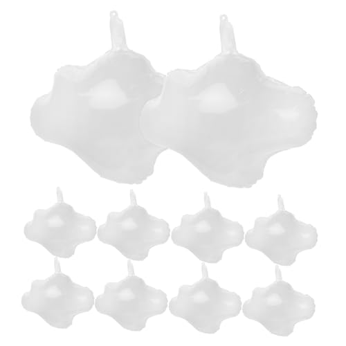 ULTECHNOVO 10 Stück Ballondekoration Geburtstagsdekoration Luftballons Dekorationen für Hochzeitsballons Wolkenfolienballons Wolkendekorationen für die Babyparty Aluminiumfolie Weiß ULTECHNOVO 10 Stück Ballondekoration Geburtstagsdekoration Luftballons Dekorationen für Hochzeitsballons Wolkenfolienballons Wolkendekorationen für die Babyparty Aluminiumfolie Weiß von ULTECHNOVO