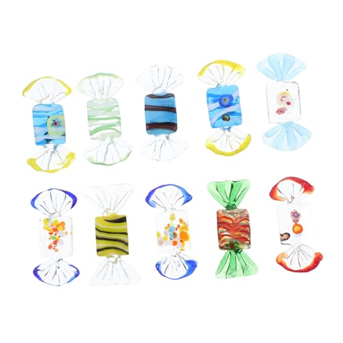 ULTECHNOVO 10 Stück Bunte Süßigkeitenornamente Künstlich Mini Artikel Weihnachten Party Ereignis Groß Klein Baum Süßigkeiten-ornamente Süße Verzierung Glas ULTECHNOVO 10 Stück Bunte Süßigkeitenornamente Künstlich Mini Artikel Weihnachten Party Ereignis Groß Klein Baum Süßigkeiten-ornamente Süße Verzierung Glas von ULTECHNOVO
