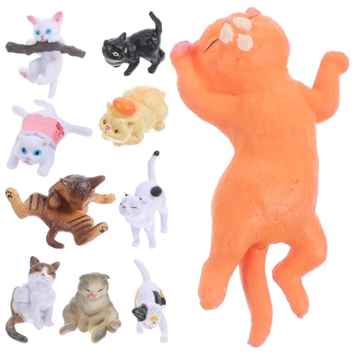ULTECHNOVO 10Stücke Teiliges Mini Katzenfiguren für Persönliche Räume Langlebig Leicht und Sicher für Mini Tischdekoration und Besondere Anlässe ULTECHNOVO 10Stücke Teiliges Mini Katzenfiguren für Persönliche Räume Langlebig Leicht und Sicher für Mini Tischdekoration und Besondere Anlässe von ULTECHNOVO