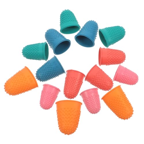 ULTECHNOVO 15st Fingerschutz Aus Gummi Fingergriffe Aus Gummi Gummi-fingerspitze Fingerhut-fingerspitzen Fingerschutz Aus Silikon Fingerschutzhülle Gummifingerabdeckungen Heißer Fingerschutz von ULTECHNOVO