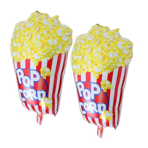 ULTECHNOVO 2 Stück Popcornballon Ballon Zum Thema Film Themenpartydekorationen Dekorationen Für Filmgeburtstage Folienballon Popcorn-dekorationen Filmballons Aluminiumfolie ULTECHNOVO 2 Stück Popcornballon Ballon Zum Thema Film Themenpartydekorationen Dekorationen Für Filmgeburtstage Folienballon Popcorn-dekorationen Filmballons Aluminiumfolie von ULTECHNOVO