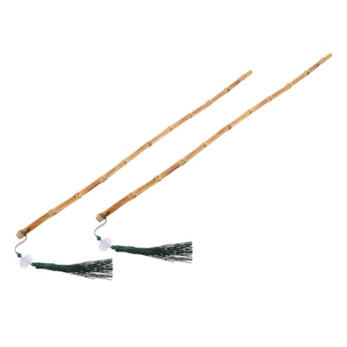 ULTECHNOVO 2 Stück Rattan Decorative Stick Kunsthandwerk im chinesischen Stil Yoga-Stöcke für die Körperhaltung hölzerner Yogastock chinesische Werkzeuge und Kunsthandwerk Bambus Khaki ULTECHNOVO 2 Stück Rattan Decorative Stick Kunsthandwerk im chinesischen Stil Yoga-Stöcke für die Körperhaltung hölzerner Yogastock chinesische Werkzeuge und Kunsthandwerk Bambus Khaki von ULTECHNOVO
